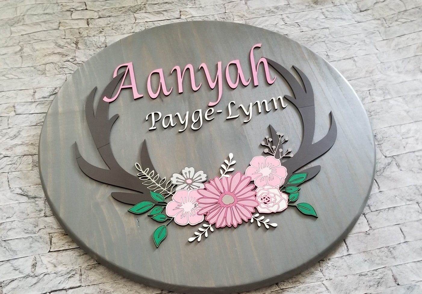 Custom home decor example